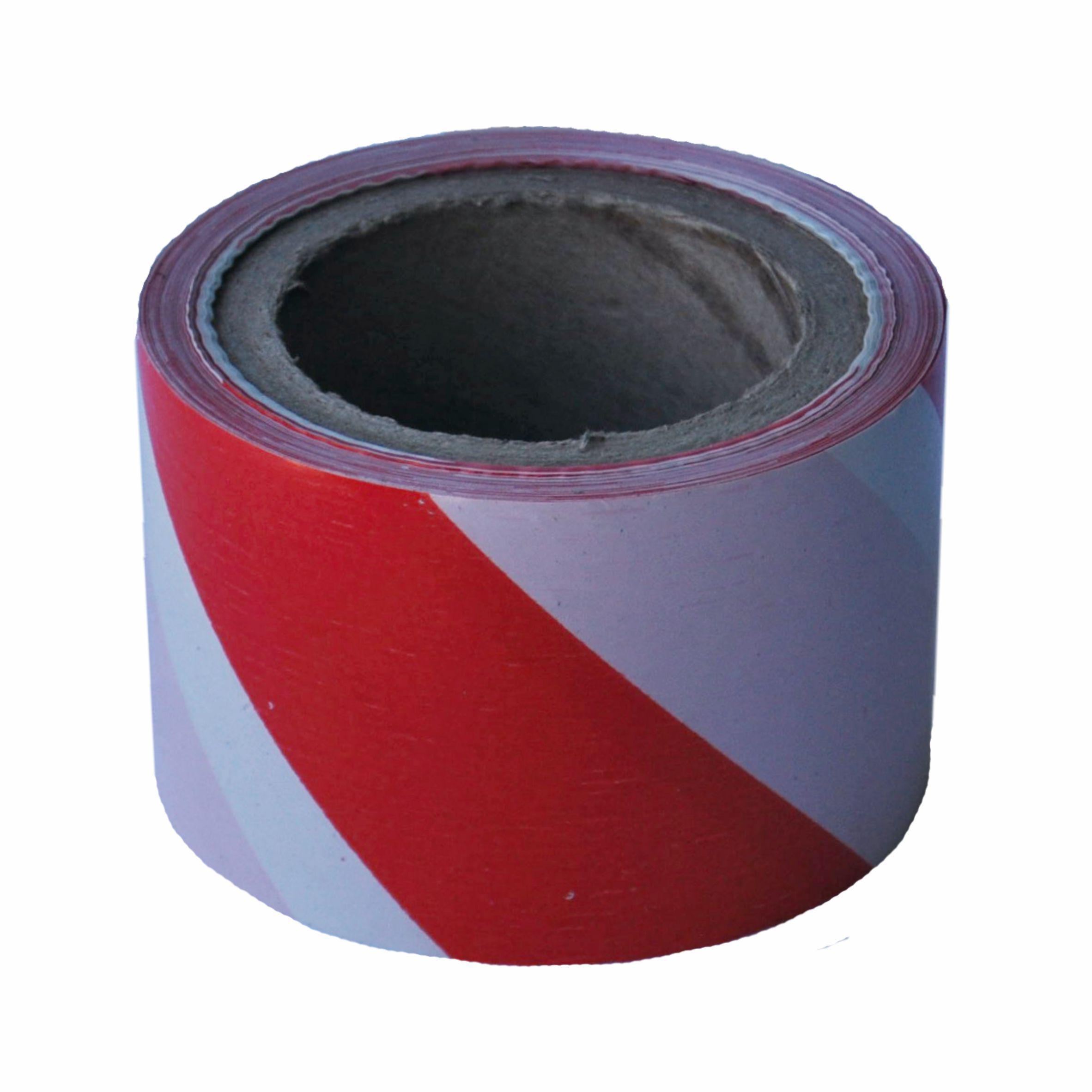 Barrier Tape Red/White Roll-Tapes-Private Label-75mmx100m-diyshop.co.za