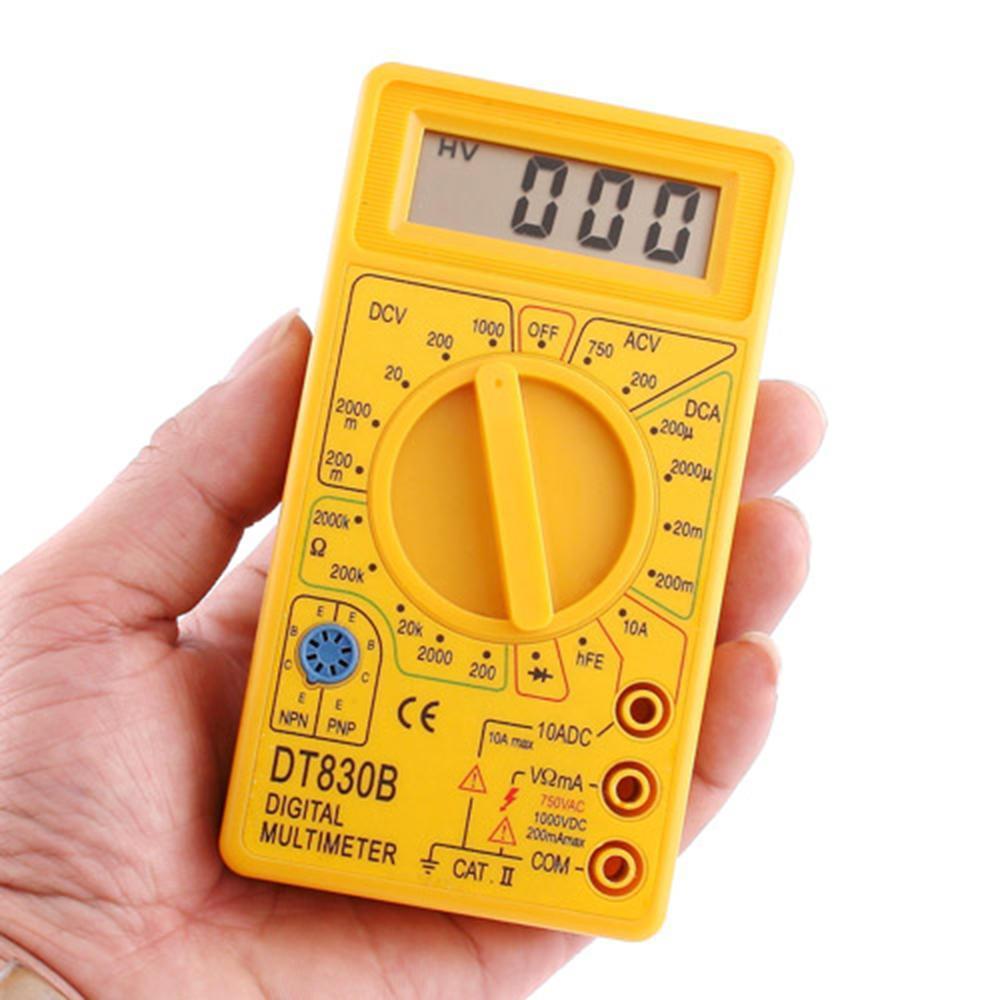 Digital Multimeter Pocket Size-Multimeter-Archies Hardware-Yellow/Black-diyshop.co.za