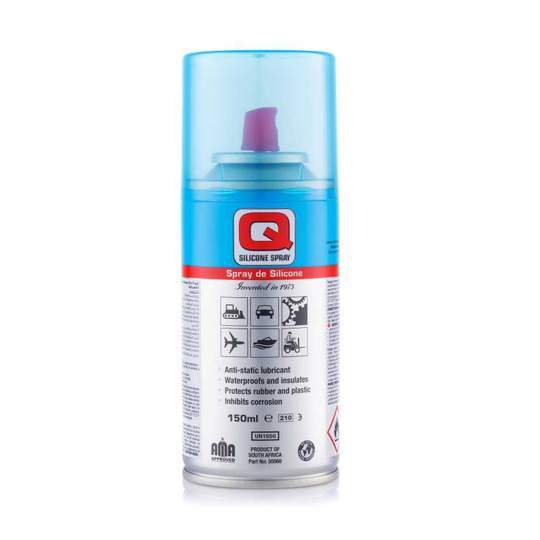 Silicone Spray Q8-Lubricants-CRC-150g-diyshop.co.za